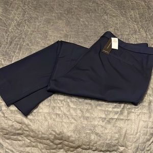 New - Size 16 Banana Republic - High Rise Slim Ankle Pants Navy